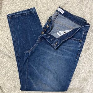 Loft Boyfriend button fly Size 10 NWOT